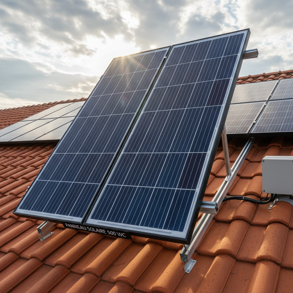 Panneau solaire 500 wc