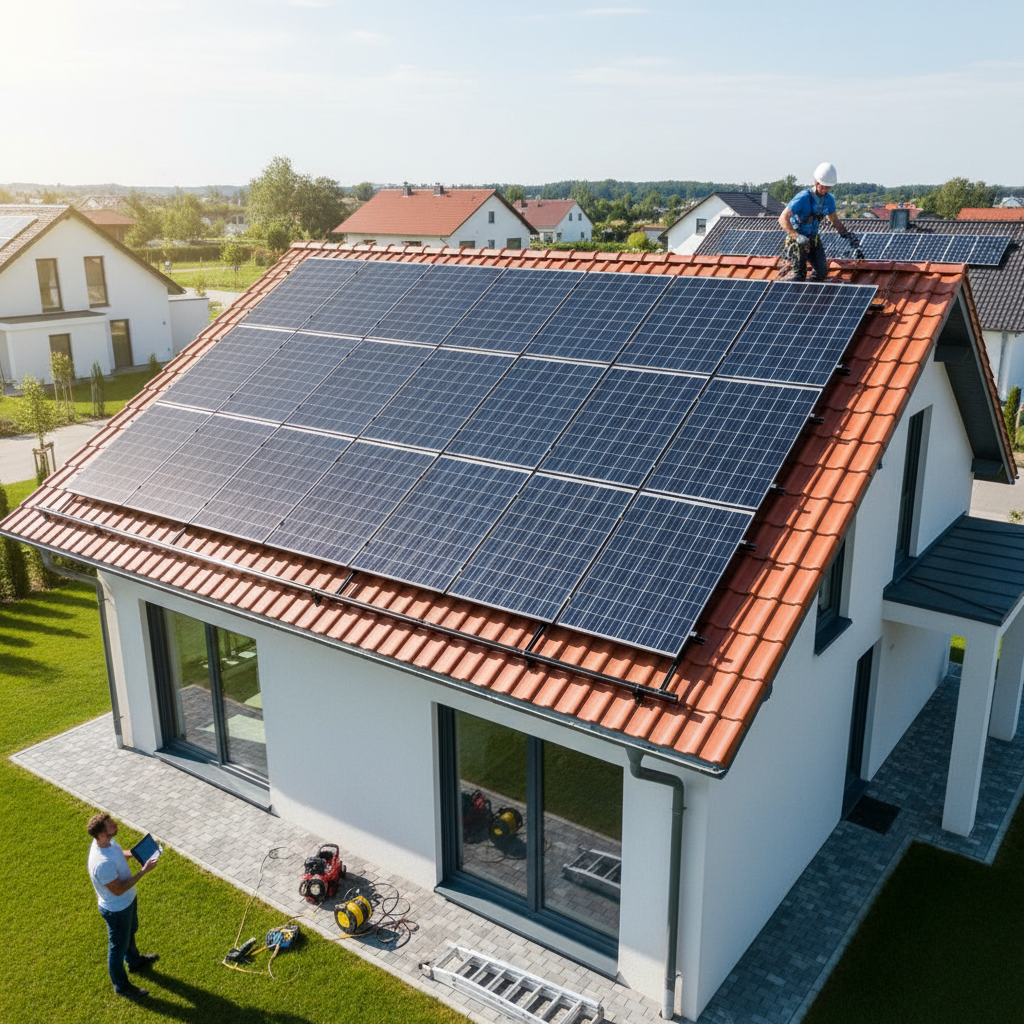 Panneau solaire 6 kWc
