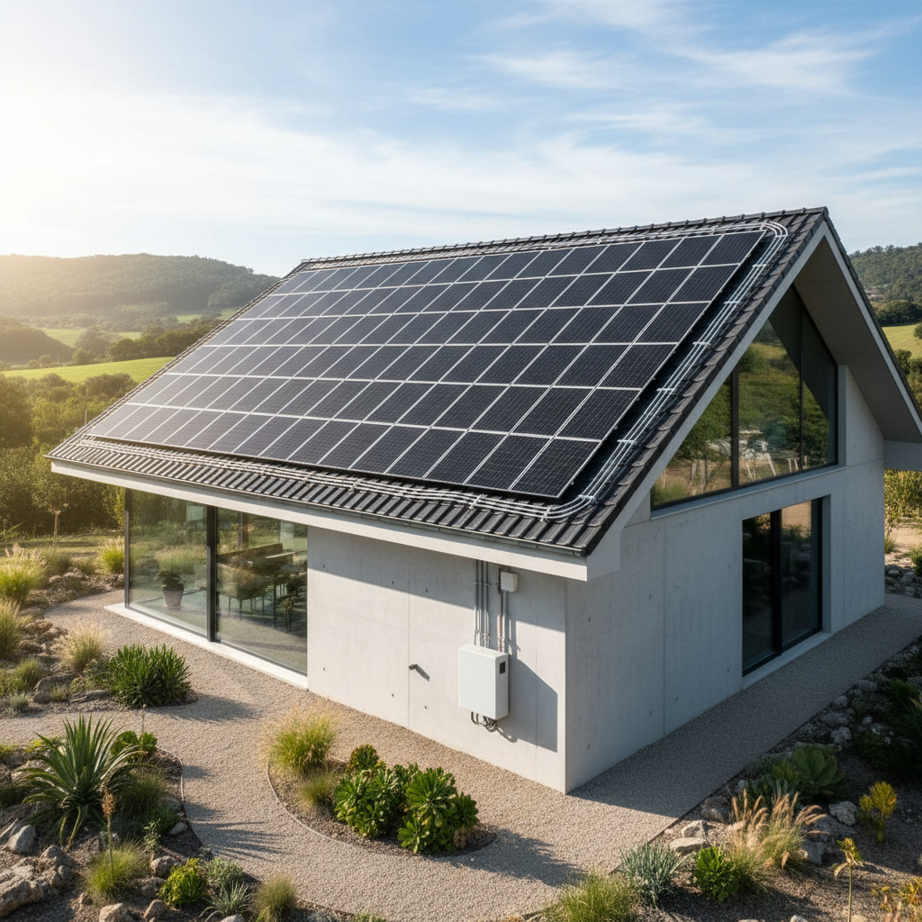 Panneau solaire 9 kWc